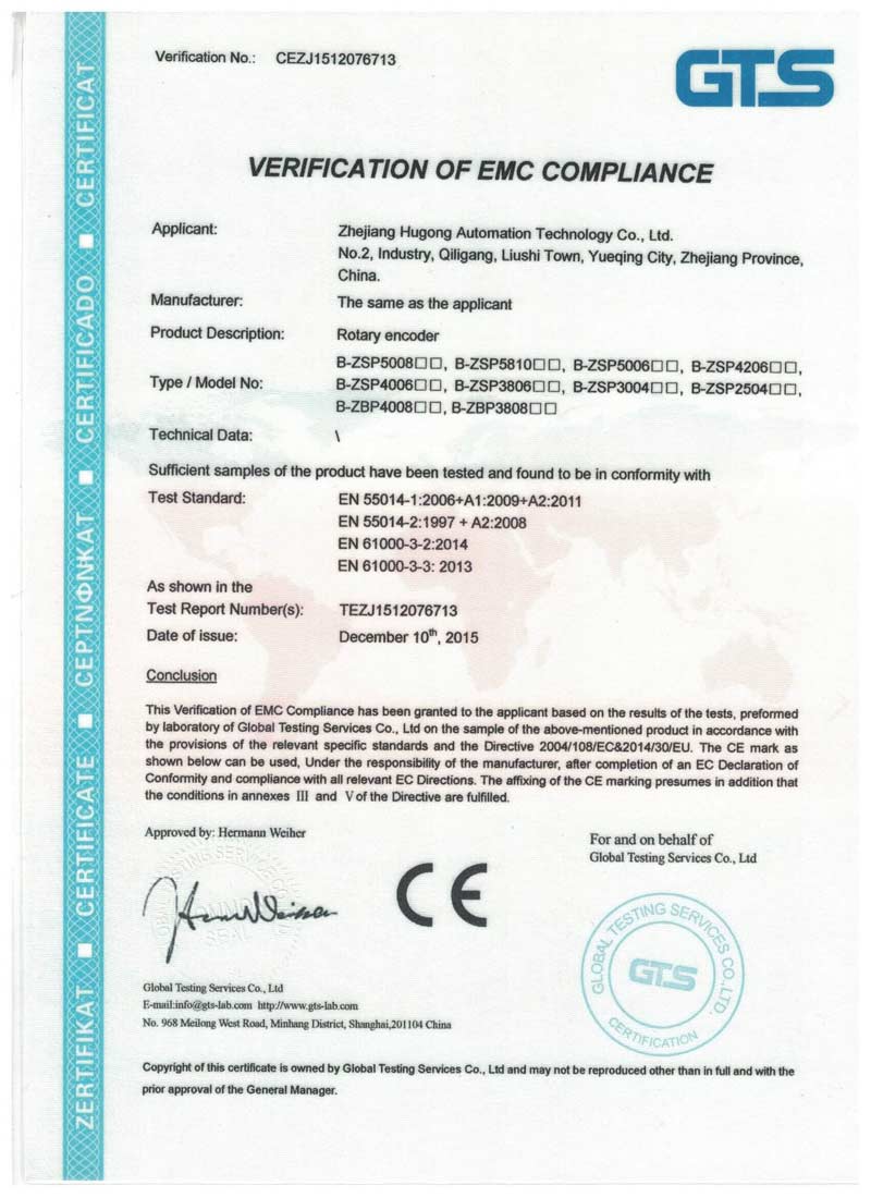 CE rotary encoder compressed