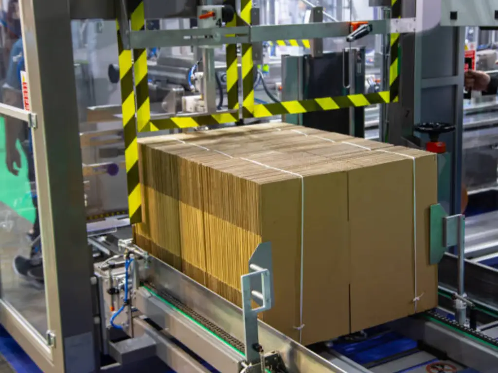 envasado de final de línea